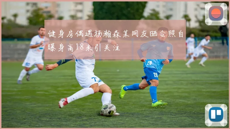 健身房偶遇杨瀚森某网友晒合照自曝身高18米引关注